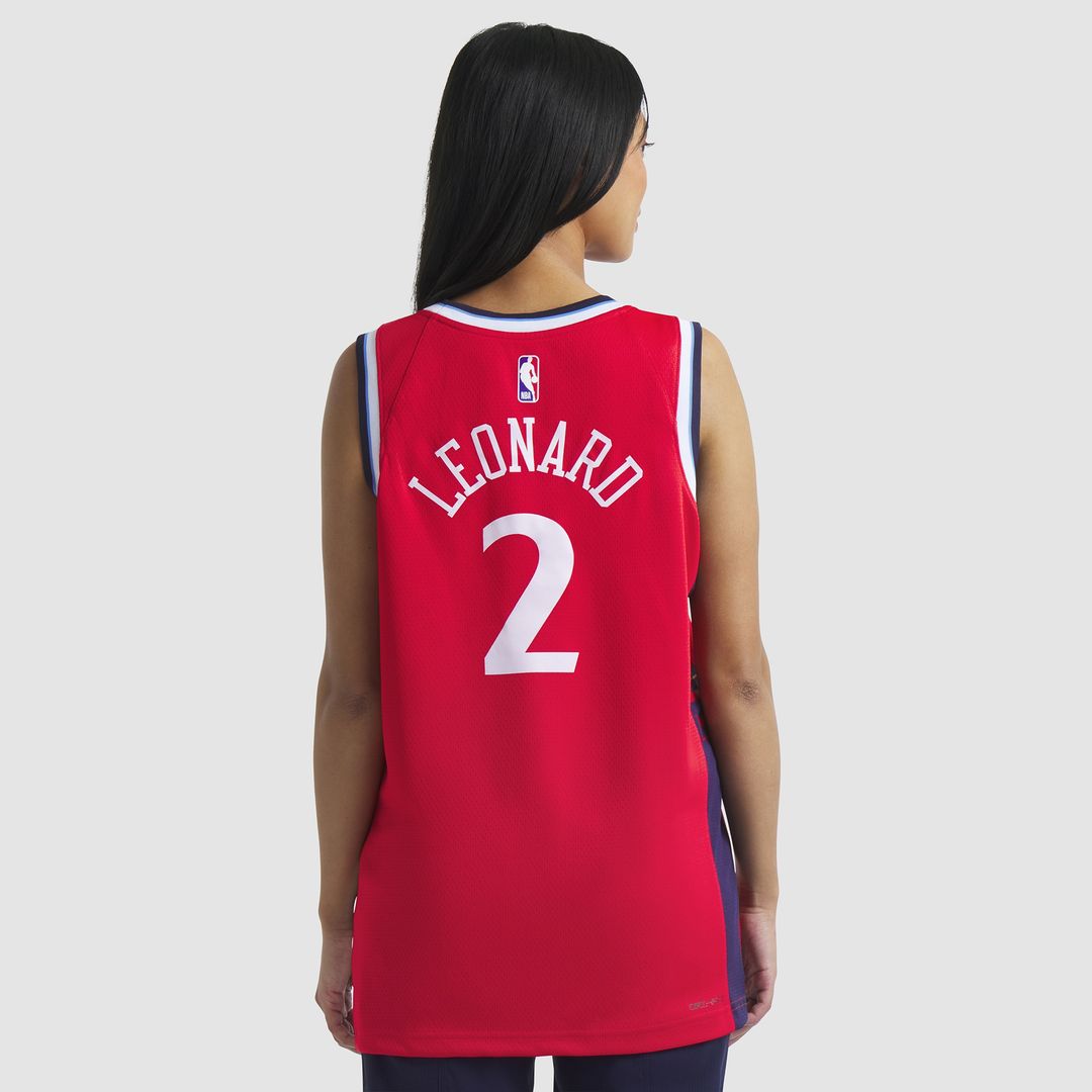 Kawhi Leonard LA Clippers Jordan Brand Unisex 2024/25 Swingman Jersey - Statement Edition - Red Official NBA Team Apparel Basketball Fan Gear