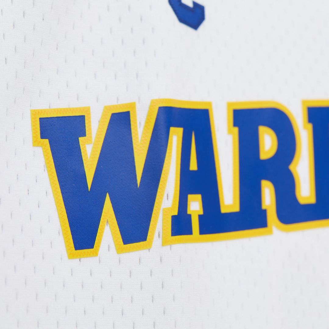 Tim Hardaway Golden State Warriors Mitchell & Ness Hardwood Classics 1990/91 Swingman Jersey - White Official NBA Team Apparel Basketball Fan Gear