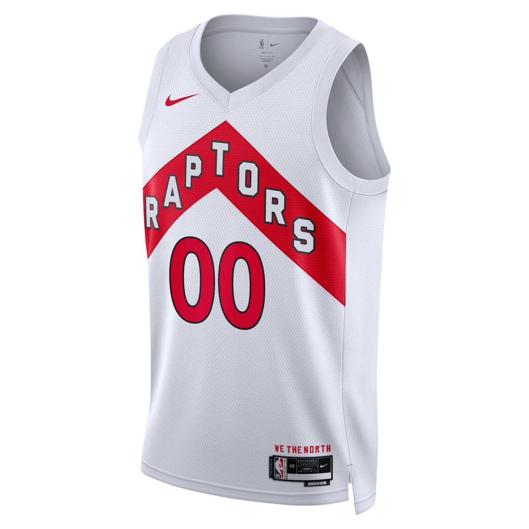 Toronto Raptors Nike Unisex Swingman Custom Jersey White - Association Edition Official NBA Team Apparel Basketball Fan Gear