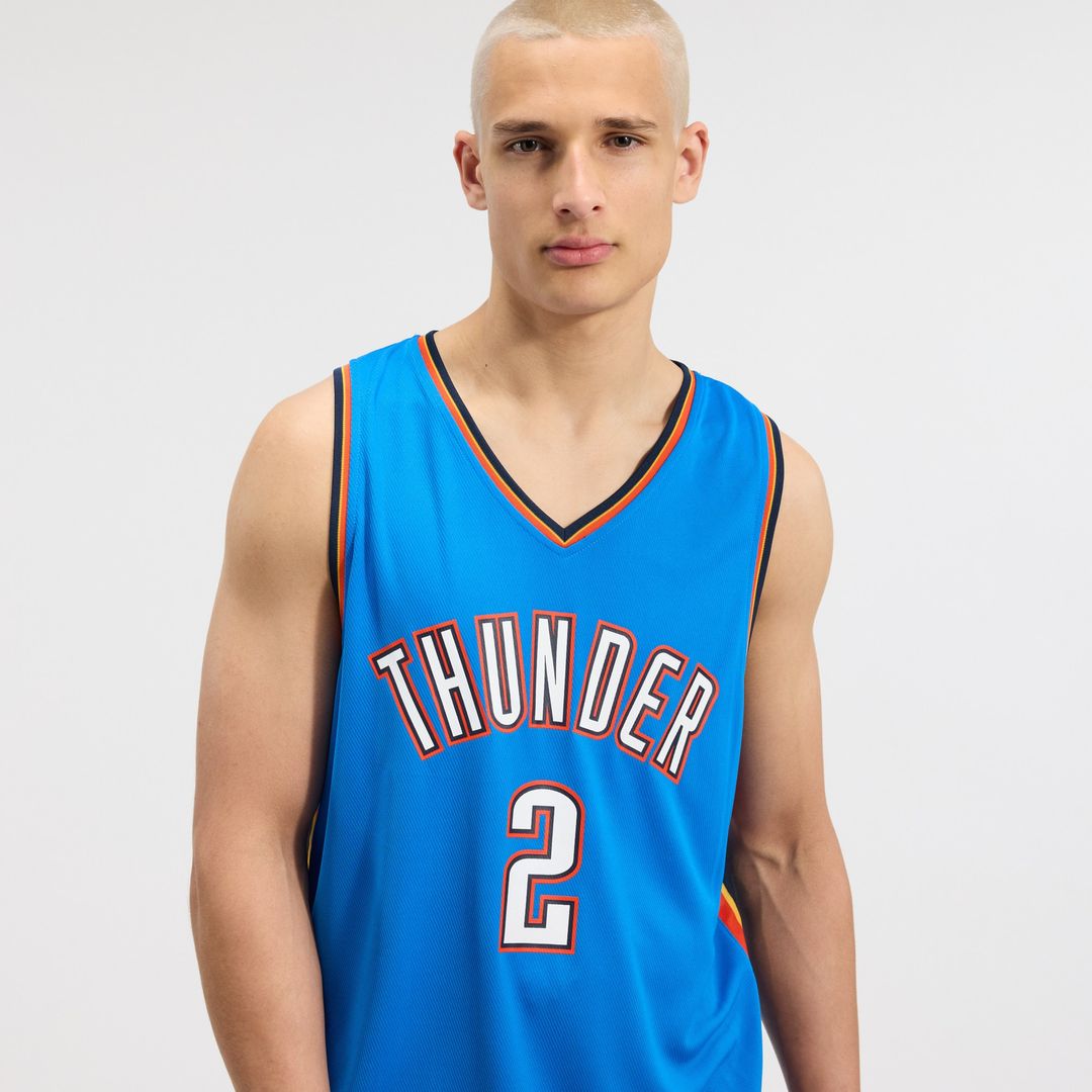 Shai Gilgeous-Alexander Oklahoma City Thunder Fanatics Fast Break Replica Player Jersey - Icon Edition - Blue Official NBA Team Apparel Basketball Fan