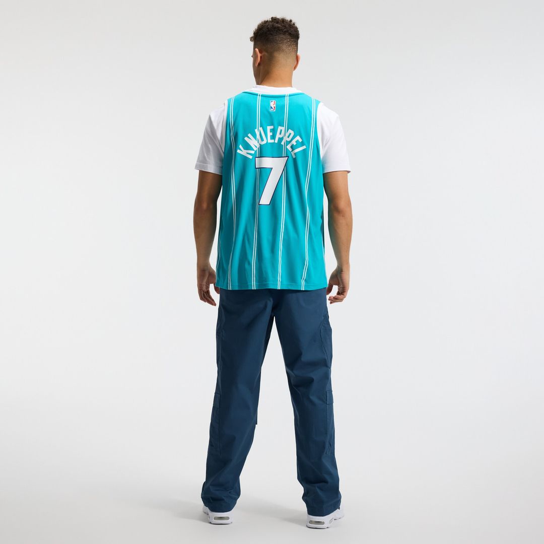 Kon Knueppel Charlotte Hornets Fanatics 2025 NBA Draft First Round Pick Fast Break Replica Jersey - Icon Edition - Teal Official NBA Team Apparel Bask