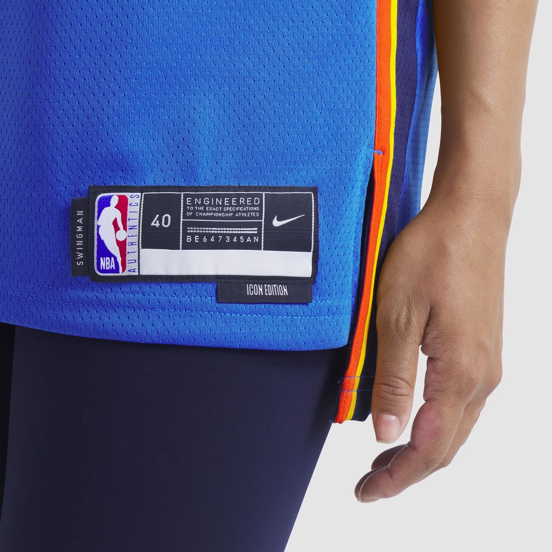 Chet Holmgren Oklahoma City Thunder Nike Unisex 2022 NBA Draft First Round Pick Player Swingman Jersey - Icon Edition - Blue Official NBA Team Apparel