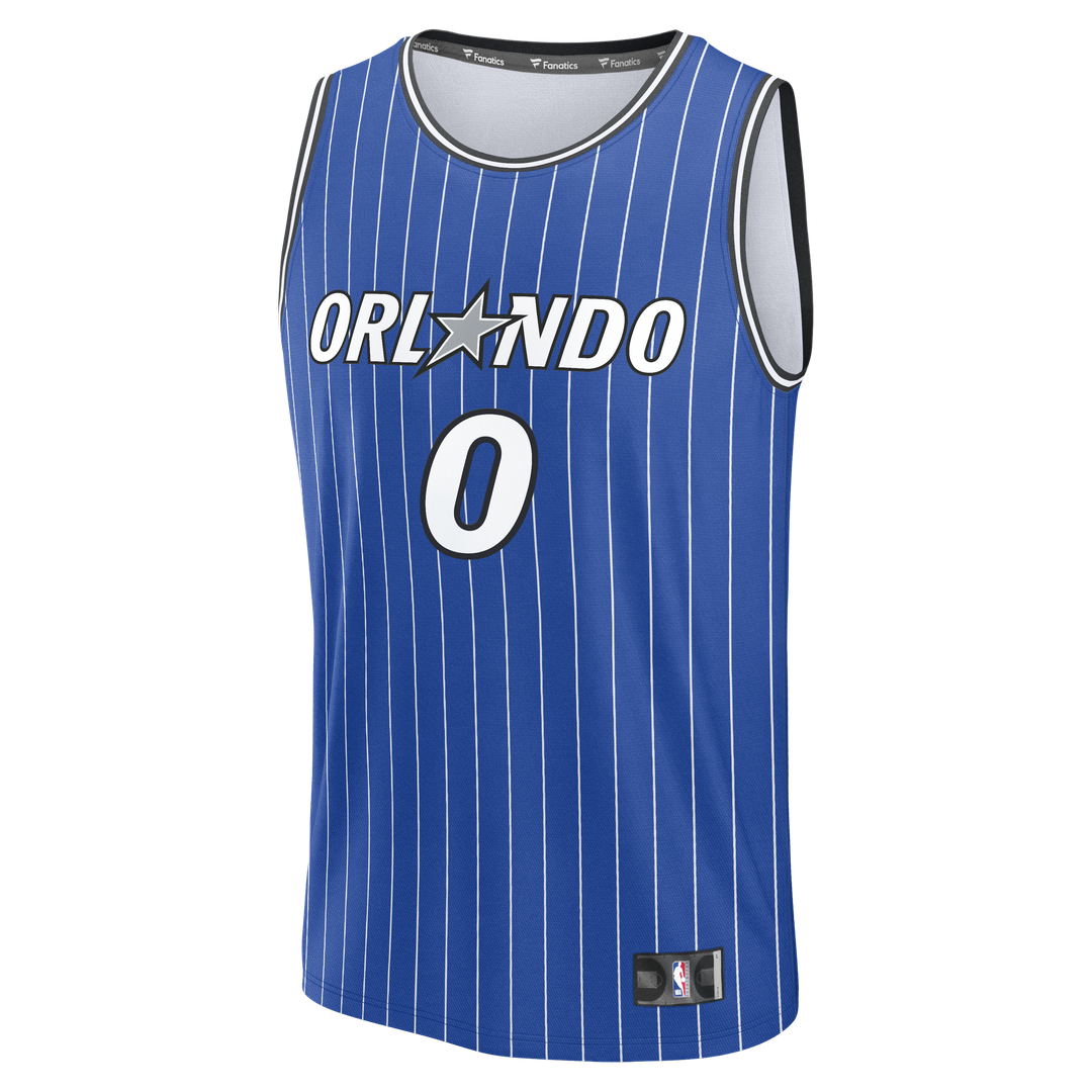 Anthony Black Orlando Magic Fanatics Fast Break Replica Jersey - Royal - Icon Edition Official NBA Team Apparel Basketball Fan Gear